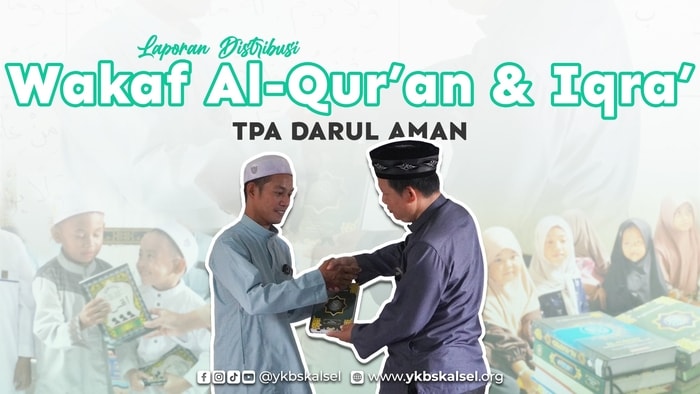 Distribusi Wakaf Al-Qur'an & Iqra' - 27 September 2025