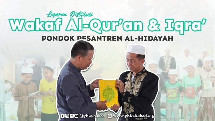 Distribusi Wakaf Al-Qur'an & Iqra' - 29 November 2025