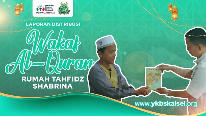 Distribusi Wakaf Al-Qur'an & Iqra' - 07 Maret 2026