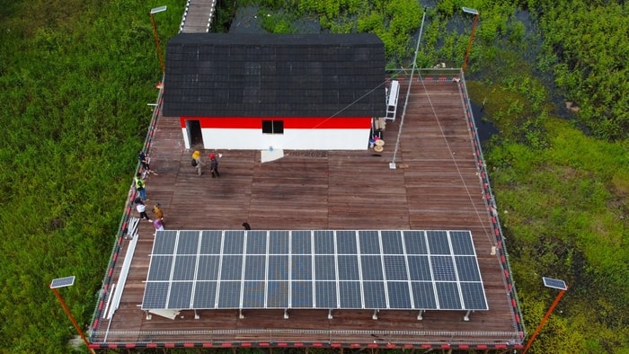 PLTS Komunal Off Grid 10 kW - Desa Tunjungan