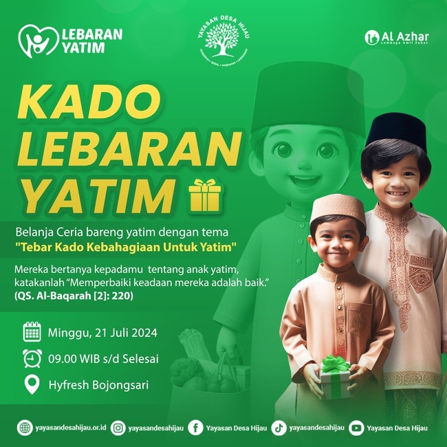 Kado Lebaran Yatim