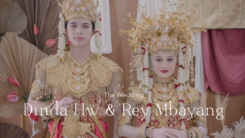 Post Wedding Dinda HW & Rey Mbayang