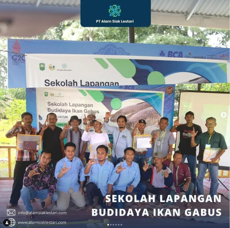 Sekolah Lapangan Budaya Ikan Bagus