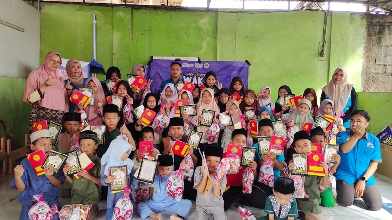 Wakaf Iqro untuk TPQ Al-Aluh, Menguatkan Langkah Awal Anak-Anak Mengenal Al-Qur’an
