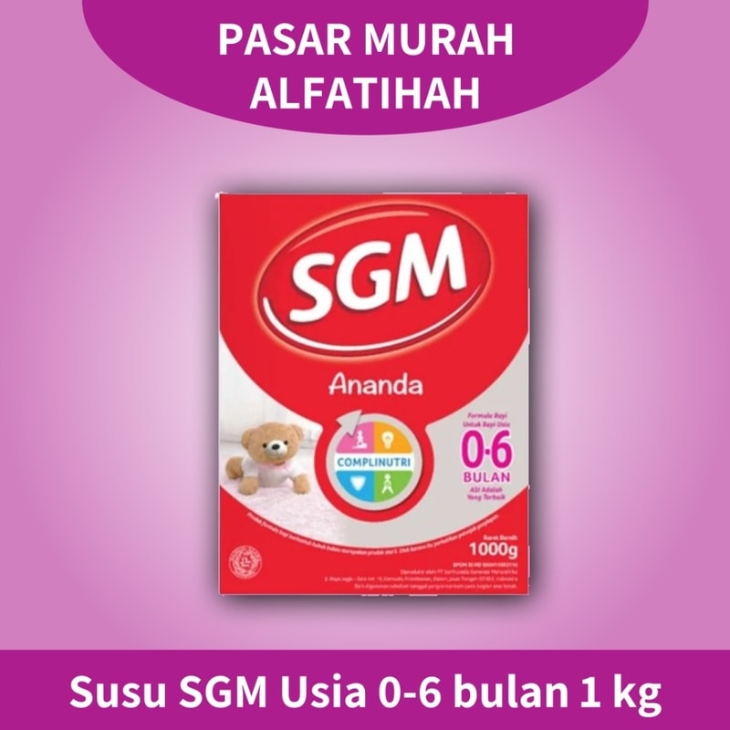 Susu SGM Usia 0-6 bulan 1 kg