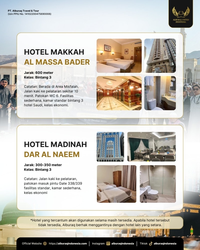 Umroh 12d - 17 Desember 2025 - start jakarta