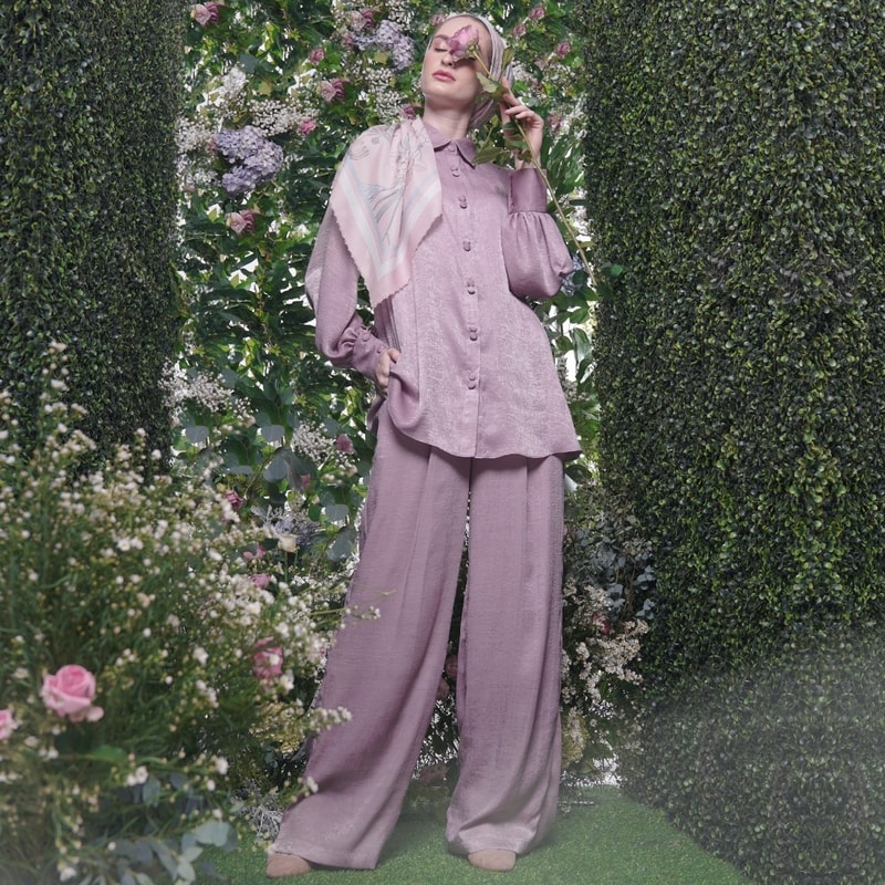 Flossy Set Purple