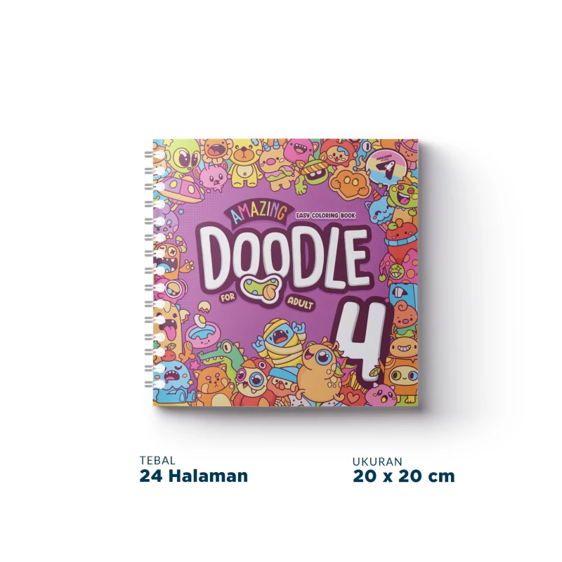 Amazing Doodle For Adult #4