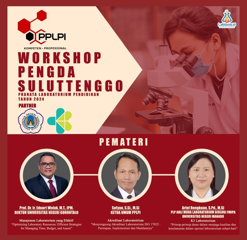 Labtools.id Mendukung Workshop Laboratorium PPLPI UNG 2024!