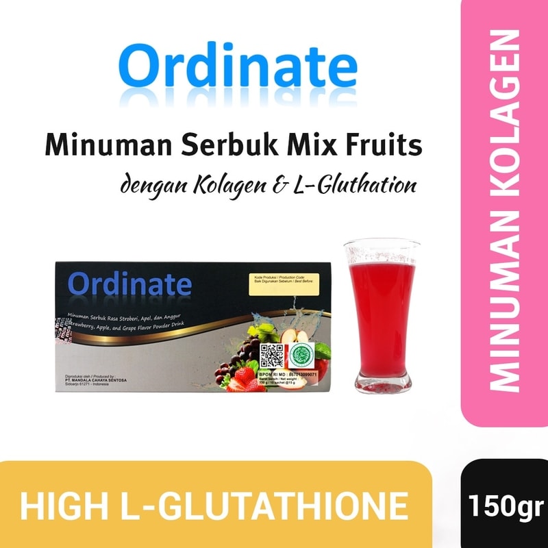 Ordinate Mix Fruits Collagen Pemutih Badan