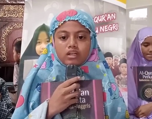 Ucapan terima kasih oleh Fatika dari Rumah Qur'an @majelis_almuballigh kepada Donatur - Donatur yang telah Berwakaf Al - Qur'an di Program Wakaf Al - Qur'an Yayasan Hashinah Umat Indonesia🙏☺️

Terimakasih para Donatur Bapak Danuari, dan Bapak Hasan Basri, yang sudah mempercayakan Yayasan Hashinah Umat Indonesia. Semoga Allah memberikan umur yang berkah serta rezeki yang melimpah. Aamiin Yaa Rabbal 'Aalamiin..🤲🤲