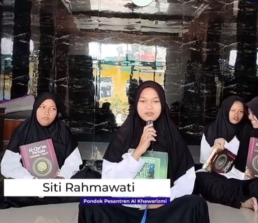 Ucapan terima kasih dari Siti Rahmawati dari Pondok Pesantren Al-Khawarizmi @alkhawarizmiponpes Kepada Donatur - Donatur yang telah Berwakaf Al - Qur'an di Program Wakaf Al - Qur'an Yayasan Hashinah Umat Indonesia.🙏☺️

Terimakasih para Donatur yang sudah mempercayakan Yayasan Hashinah Umat Indonesia. ☺️🙏