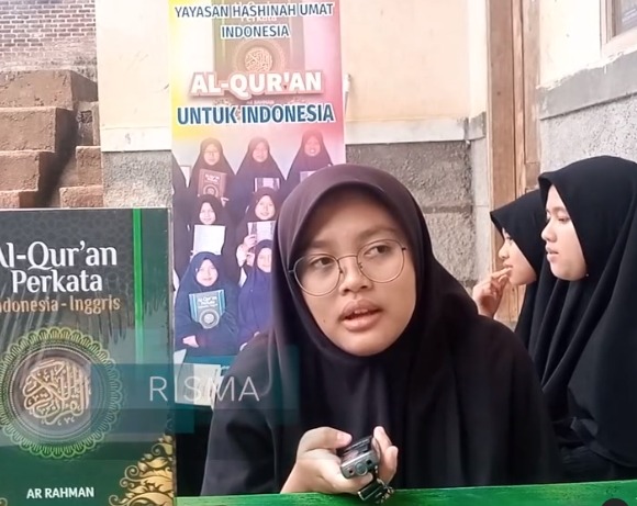 Ucapan terima kasih oleh Risma kepada Donatur - Donatur yang telah Berwakaf Al - Qur'an di Program Wakaf Al - Qur'an Yayasan Hashinah Umat Indonesia.🙏☺️

Terimakasih para Donatur yang sudah mempercayakan Yayasan Hashinah Umat Indonesia.🙏☺️