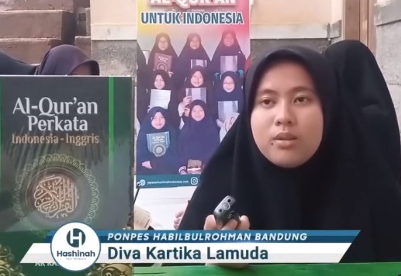 Terima kasih oleh Diva kepada Donatur-Donatur yang telah Berwakaf Al-Qur'an di Program Wakaf Al-Qur'an Yayasan Hashinah Umat Indonesia🙏☺️

Terimakasih para Donatur yang sudah mempercayakan Yayasan Hashinah Umat Indonesia. Semoga Allah SWT mengabulkan semua hajatnya dan dilimpahkan keberkahan.. Aamiin yaa Robbal'aalamiin.. ☺️🙏