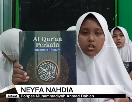 Terima kasih oleh Neyfa Nahdia kepada Donatur-Donatur yang telah Berwakaf Al-Qur'an di Program Wakaf Al-Qur'an Yayasan Hashinah Umat Indonesia.🙏☺️

Terimakasih para Donatur yang sudah mempercayakan Yayasan Hashinah Umat Indonesia. Semoga Allah SWT mengabulkan semua hajatnya dan dilimpahkan keberkahan.. Aamiin yaa Robbal'aalamiin.☺️🙏

#HashinahUmatIndonesia
#WakafAlquranKalam
#TestimoniSantri
#Alquran #donasialquran