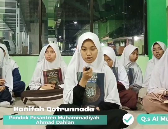 Terima kasih oleh Hanifah Qotrunnada kepada Donatur-Donatur yang telah Berwakaf Al-Qur'an di Program Wakaf Al-Qur'an Yayasan Hashinah Umat Indonesia.🙏☺️

Terimakasih para Donatur yang sudah mempercayakan Yayasan Hashinah Umat Indonesia. Semoga Allah SWT mengabulkan semua hajatnya dan dilimpahkan keberkahan.. Aamiin yaa Robbal'aalamiin.☺️🙏

#HashinahUmatIndonesia
#WakafAlquranKalam
#TestimoniSantri
#Alquran #DonasiAlquran