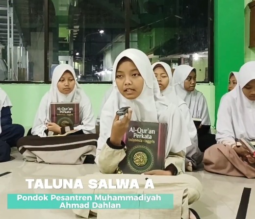 Terima kasih oleh Taluna Salwa kepada Donatur-Donatur yang telah Berwakaf Al-Qur'an di Program Wakaf Al-Qur'an Yayasan Hashinah Umat Indonesia.🙏☺️

Terimakasih para Donatur yang sudah mempercayakan Yayasan Hashinah Umat Indonesia. Semoga Allah SWT mengabulkan semua hajatnya dan dilimpahkan keberkahan.. Aamiin yaa Robbal'aalamiin.☺️🙏