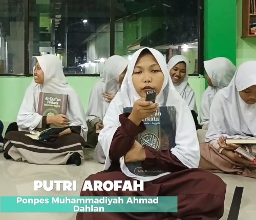 Terima kasih oleh Putri Arofah kepada Donatur-Donatur yang telah Berwakaf Al-Qur'an di Program Wakaf Al-Qur'an Yayasan Hashinah Umat Indonesia.🙏☺️

Terimakasih para Donatur yang sudah mempercayakan Yayasan Hashinah Umat Indonesia. Semoga Allah SWT mengabulkan semua hajatnya dan dilimpahkan keberkahan.. Aamiin yaa Robbal'aalamiin.☺️🙏

#HashinahUmatIndonesia
#WakafAlquranKalam
#TestimoniSantri
#Alquran #donasialquran