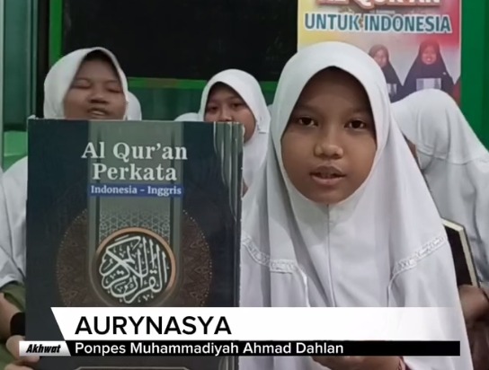 Terima kasih oleh Aurynasya kepada Donatur-Donatur yang telah Berwakaf Al-Qur'an di Program Wakaf Al-Qur'an Yayasan Hashinah Umat Indonesia.🙏☺️

Terimakasih para Donatur yang sudah mempercayakan Yayasan Hashinah Umat Indonesia. Semoga Allah SWT mengabulkan semua hajatnya dan dilimpahkan keberkahan.. Aamiin yaa Robbal'aalamiin.☺️🙏

#HashinahUmatIndonesia
#WakafAlquranKalam
#TestimoniSantri
#Alquran #donasialquran