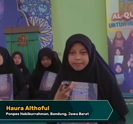 Ucapan terima kasih dari Haura kepada Donatur - Donatur yang telah Berwakaf Al - Qur'an di Program Wakaf Al - Qur'an Yayasan Hashinah Umat Indonesia🙏☺️

Terimakasih para Donatur yang sudah mempercayakan Yayasan Hashinah Umat Indonesia ☺️🙏