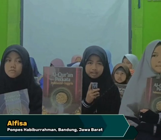 Ucapan terima kasih dari Alfisa kepada Donatur - Donatur yang telah Berwakaf Al - Qur'an di Program Wakaf Al - Qur'an Yayasan Hashinah Umat Indonesia🙏☺️

Terimakasih para Donatur yang sudah mempercayakan Yayasan Hashinah Umat Indonesia ☺️