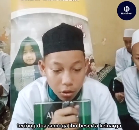 Ucapan terima kasih oleh Raihan Mardini kepada Donatur - Donatur yang telah Berwakaf Al-Qur'an di Program Wakaf Al - Qur'an Yayasan Hashinah Indonesia🙏☺️

Terimakasih para Donatur ( ISTI dan ARDIANTO ) yang sudah mempercayakan Yayasan Hashinah Indonesia ☺️🙏