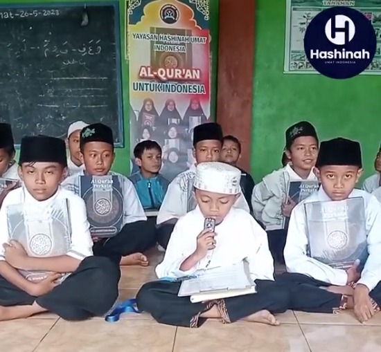 Ucapan terima kasih oleh Raihan kepada Donatur - Donatur yang telah Berwakaf Al-Qur'an di Program Wakaf Al - Qur'an Yayasan Hashinah Indonesia🙏☺️

Terimakasih para Donatur ( MAIL, NASIMIN dan ANDREYANTO ) yang sudah mempercayakan Yayasan Hashinah Indonesia ☺️🙏