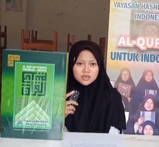 Ucapan terima kasih oleh Intan kepada Donatur - Donatur yang telah Berwakaf Al-Qur'an di Program Wakaf Al - Qur'an Yayasan Hashinah Indonesia🙏☺️

Terimakasih para Donatur yang sudah mempercayakan Yayasan Hashinah Indonesia ☺️🙏