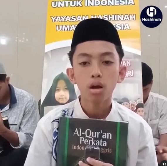Ucapan terima kasih oleh Hamdan Ramli kepada Donatur - Donatur yang telah Berwakaf Al-Qur'an di Program Wakaf Al - Qur'an Yayasan Hashinah Indonesia🙏☺️

Terimakasih para Donatur yang sudah mempercayakan Yayasan Hashinah Indonesia ☺️🙏