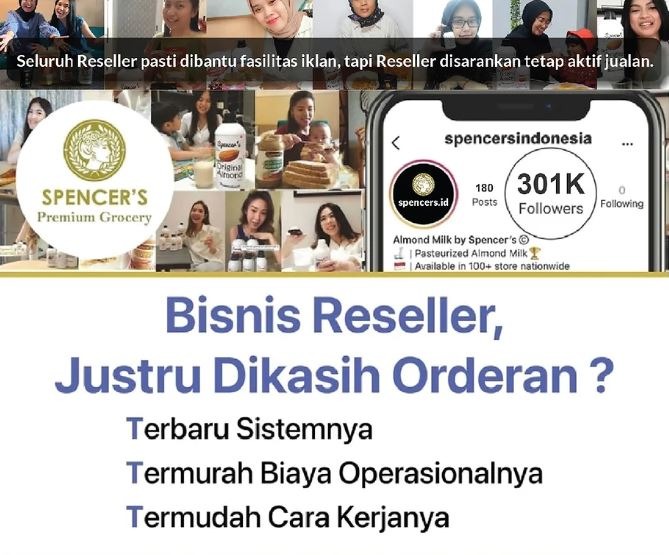 Tertarik jadi Reseller Spencer’s? Simak Cara Bergabung Reseller Spencer’s Indonesia!