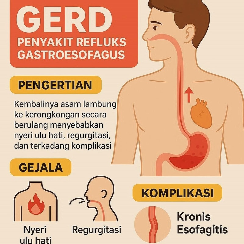 Obesitas & GERD: Mengapa Kegemukan Memicu Maag dan Refluks