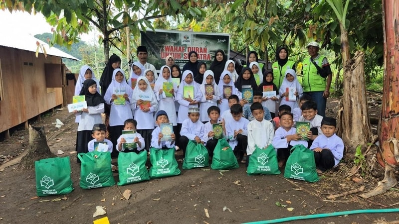 Inilah Buah Kebaikan Sahabat Qur’an untuk Anak-Anak Sumatera