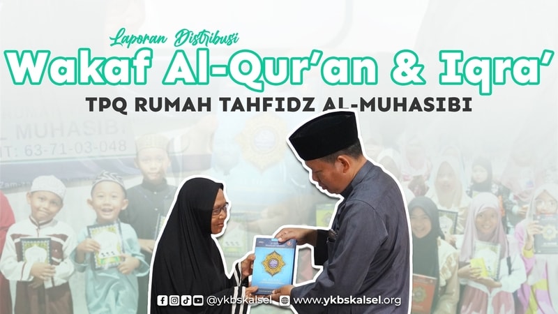 Distribusi Wakaf Al-Qur'an & Iqra' - 22 Oktober 2025 (Spesial Memperingati Hari Santri Nasional)