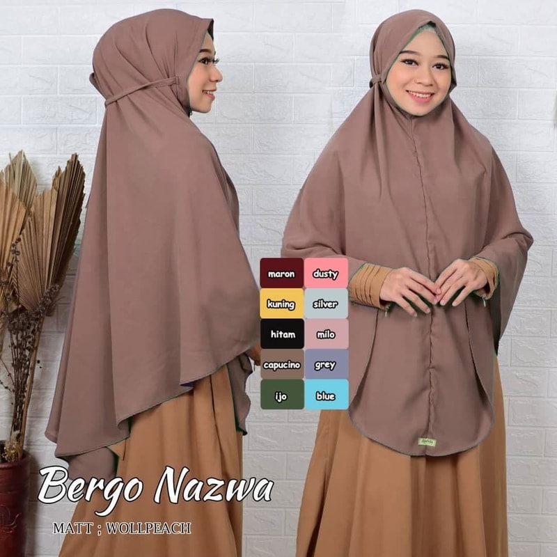 Bergo Khimar Nazwa